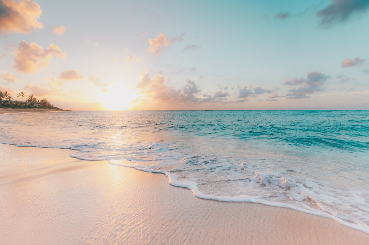 Golden sunset over the Caribbean Sea during a private boat cruise in Cartagena, Colombia