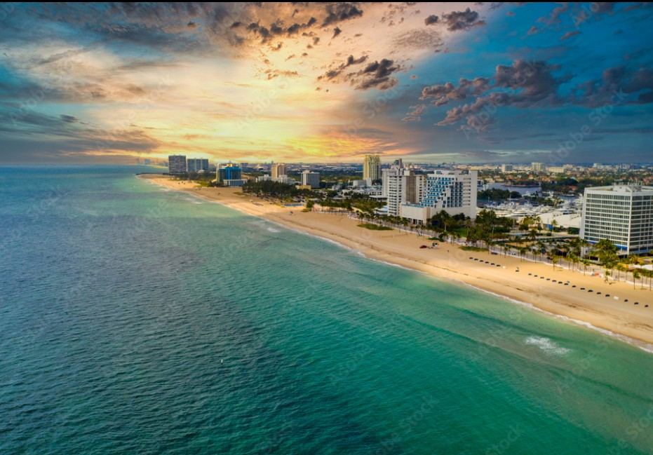 Sunset cruise in Fort Lauderdale, Florida