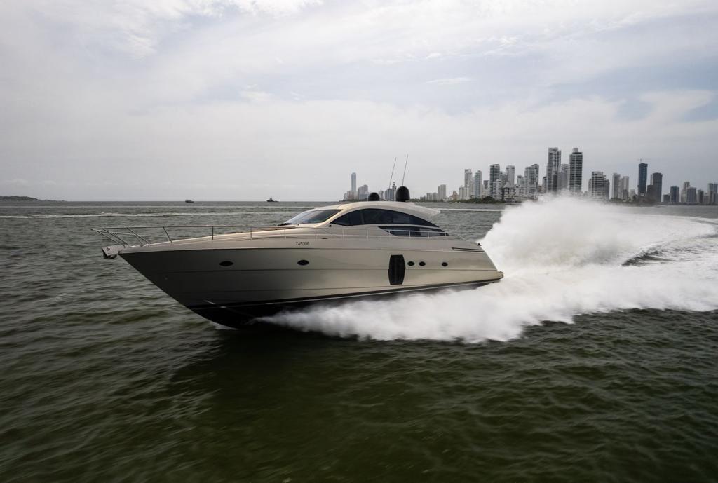 Pershing 64 luxury yacht Cartagena