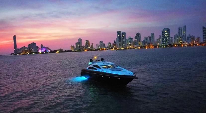 Sunseeker Predator 72 aerial view